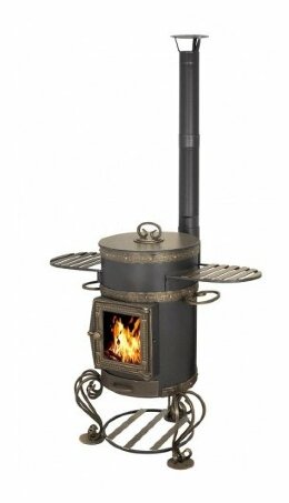 Печь под казан Везувий Шмель С